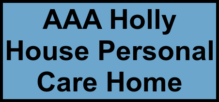 Logo of AAA Holly House Personal Care Home, Assisted Living, Marietta, GA