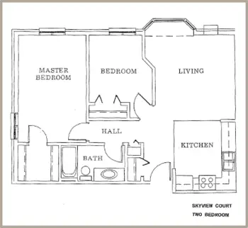 Floorplan of Heritage Centre of Jamestown, Assisted Living, Jamestown, ND 9