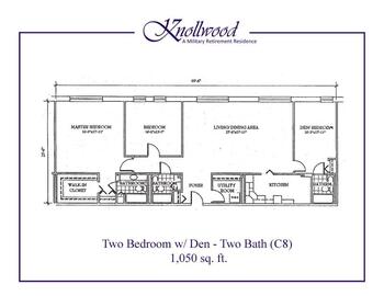 Floorplan of Knollwood Military Retirement Community, Assisted Living, Nursing Home, Independent Living, CCRC, Washington, DC 9