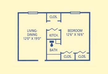 Floorplan of Millcroft, Assisted Living, Nursing Home, Independent Living, CCRC, Newark, DE 4