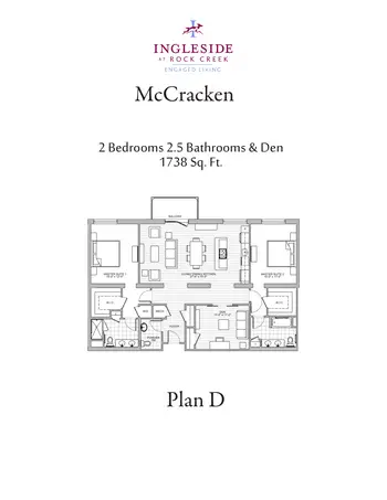 Floorplan of Ingleside at Rock Creek, Assisted Living, Nursing Home, Independent Living, CCRC, Washington, DC 14