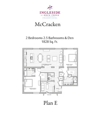 Floorplan of Ingleside at Rock Creek, Assisted Living, Nursing Home, Independent Living, CCRC, Washington, DC 15