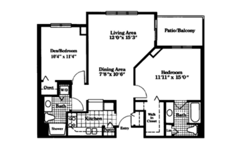 Floorplan of Applewood Retirement Community, Assisted Living, Nursing Home, Independent Living, CCRC, Amherst, MA 2