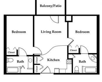 Floorplan of Altenheim, Assisted Living, Nursing Home, Independent Living, CCRC, Strongsville, OH 9