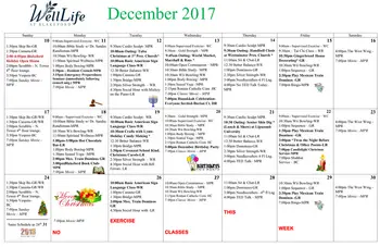 Activity Calendar of Blakeford, Assisted Living, Nursing Home, Independent Living, CCRC, Nashville, TN 5