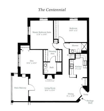 Floorplan of Blakeford, Assisted Living, Nursing Home, Independent Living, CCRC, Nashville, TN 5
