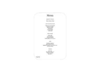 Dining menu of Edgewood Summit, Assisted Living, Nursing Home, Independent Living, CCRC, Charleston, WV 6