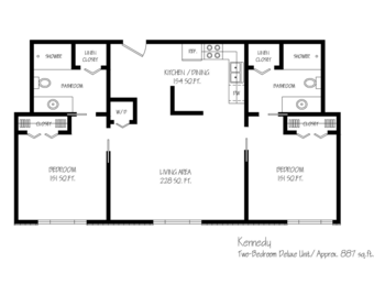 Floorplan of Asbury Place Kingsport, Assisted Living, Nursing Home, Independent Living, CCRC, Kingsport, TN 4