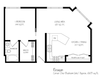 Floorplan of Asbury Place Kingsport, Assisted Living, Nursing Home, Independent Living, CCRC, Kingsport, TN 12