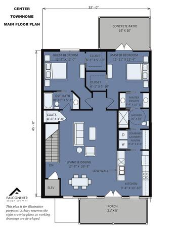 Floorplan of Asbury Place Kingsport, Assisted Living, Nursing Home, Independent Living, CCRC, Kingsport, TN 19