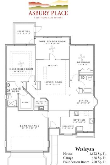 Floorplan of Asbury Place Kingsport, Assisted Living, Nursing Home, Independent Living, CCRC, Kingsport, TN 8