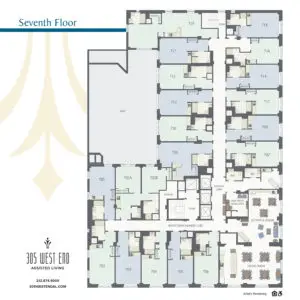 Floorplan of 305 West End Assisted Living, Assisted Living, New York, NY 17